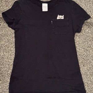 Ripndip Classic Black Tee XS Woman’s